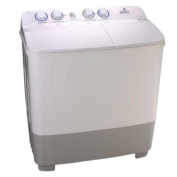 Westpoint WTX-1017 | Twin Tub Semi-Automatic Washing Machine