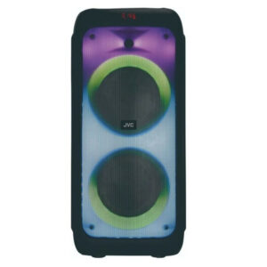 JVC Portable PArty Speaker with LEd Flame Lights , Wireless MIC - XS-N5213PB