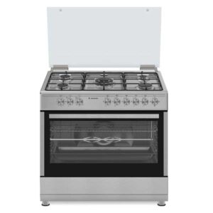 Ariston Freestanding 5-Burner Gas Cooker W/Oven - AM9GM1KMXMEA