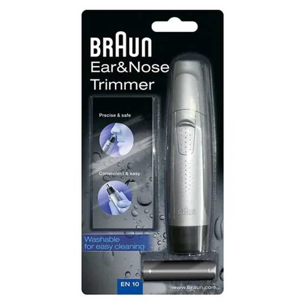 Braun Precise and Safe Ear and Nose Hair Removal Trimmer - EN10
