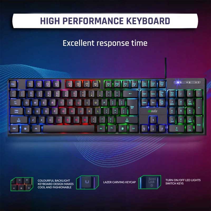 Iends IE-KM695 | Gaming Backlight Keyboard