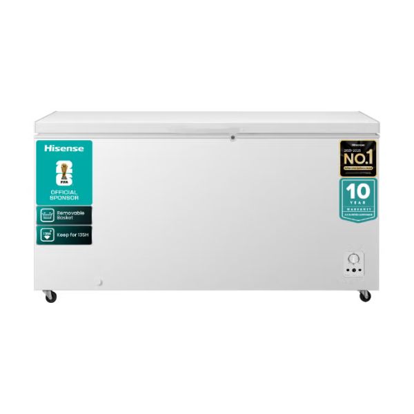 Hisense Chest Freezer 500L, White - FC-65DD4SA2